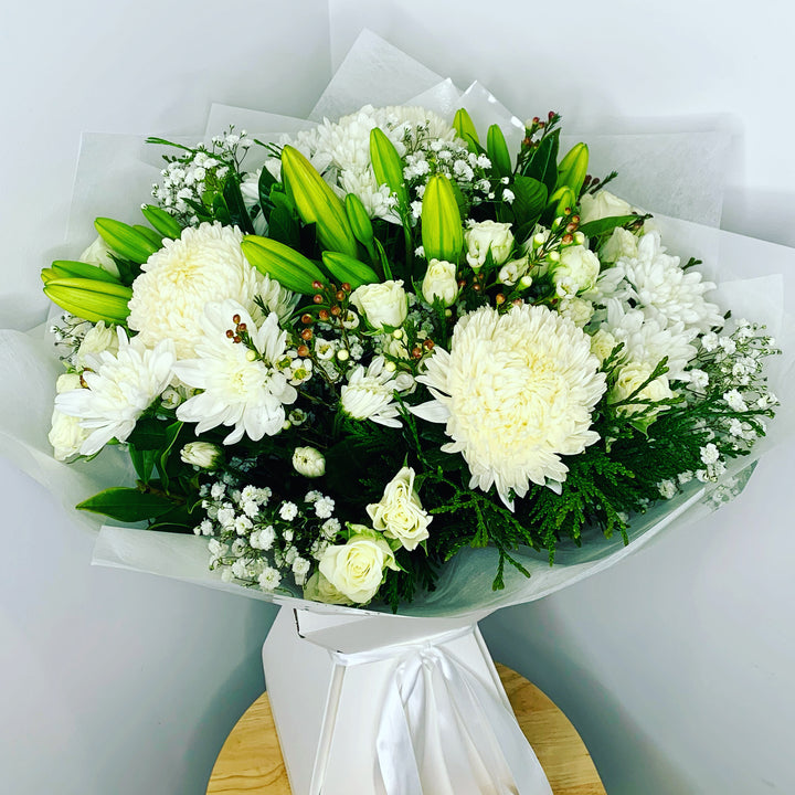 Sympathy flowers locally delivered