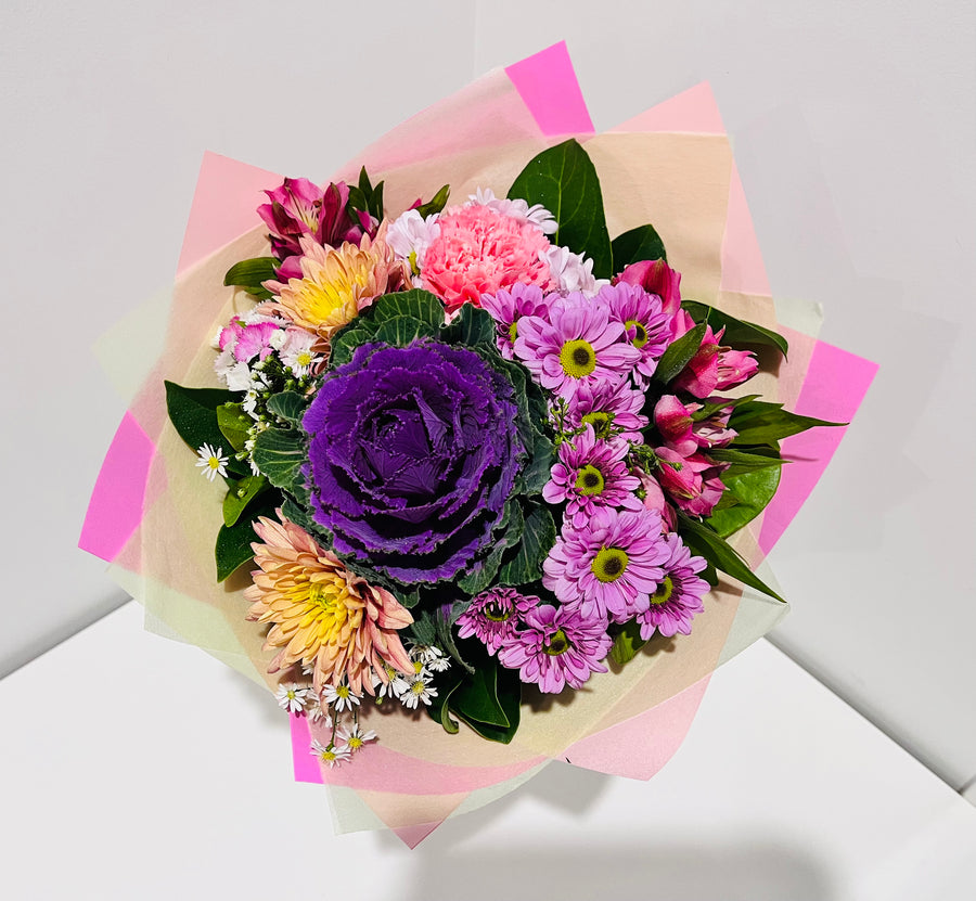 Bright flowers, Purple Kale, daily flowers